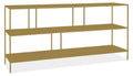 Gold Console Bookcase V496