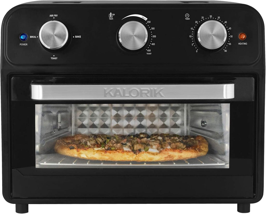 22 Quart Air Fryer Toaster Oven, Black T206111