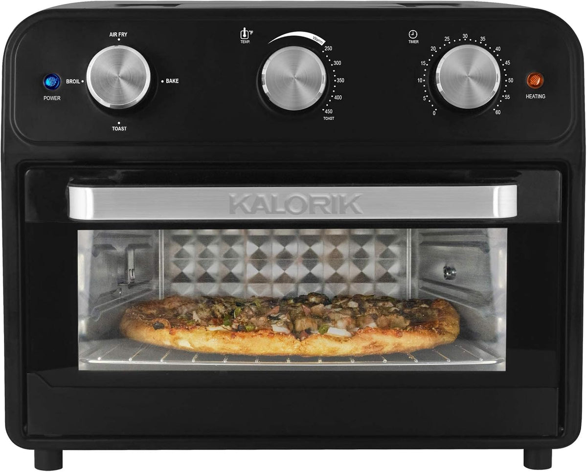 22 Quart Air Fryer Toaster Oven, Black T206111