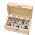10 pc. Router Bit Set 1/4 inch Shank E648508