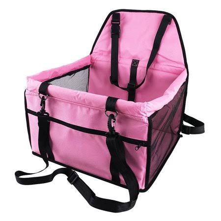 Portable Folding Dog Car Seat with Safety Leash F5188
