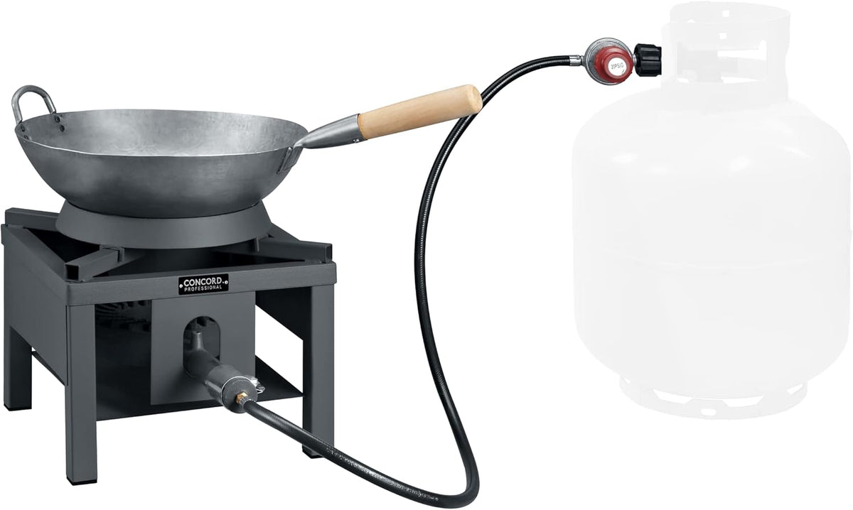 Pack of 2 Single Cyclone Wok Burner with Stand G920051