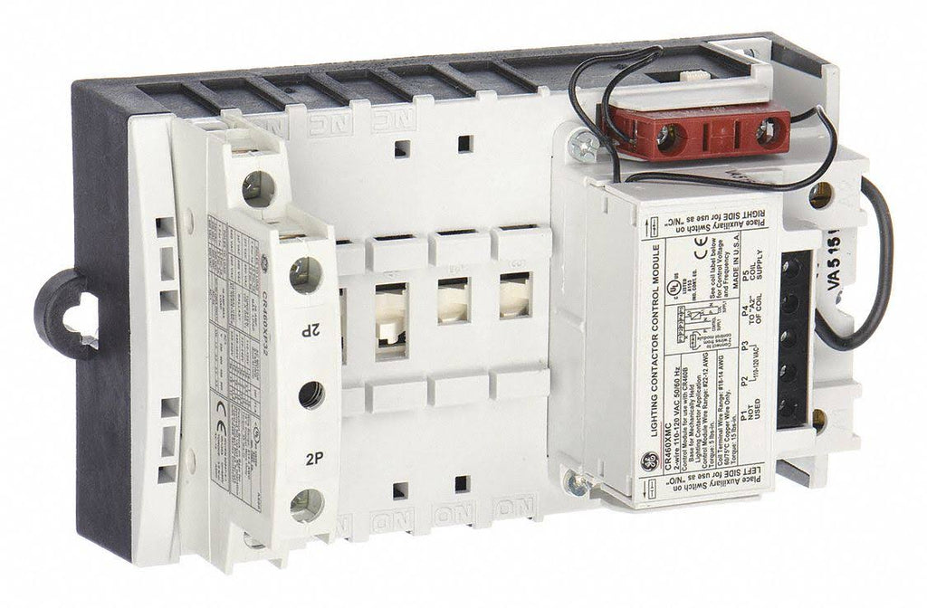120VAC Mechanically Held Lighting Contactor 2P 30A T280679