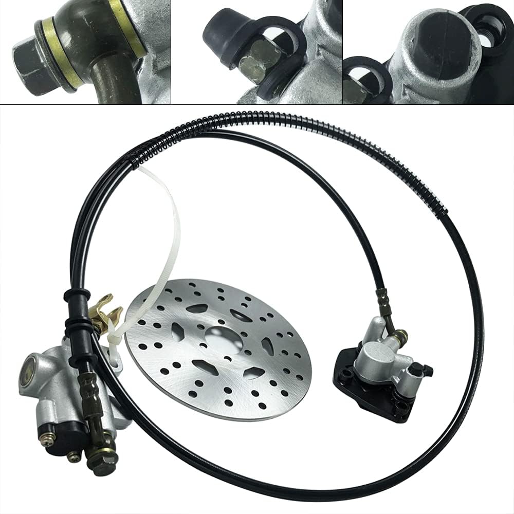 Rear Brake Caliper Assembly with 1.55m Hose X69473