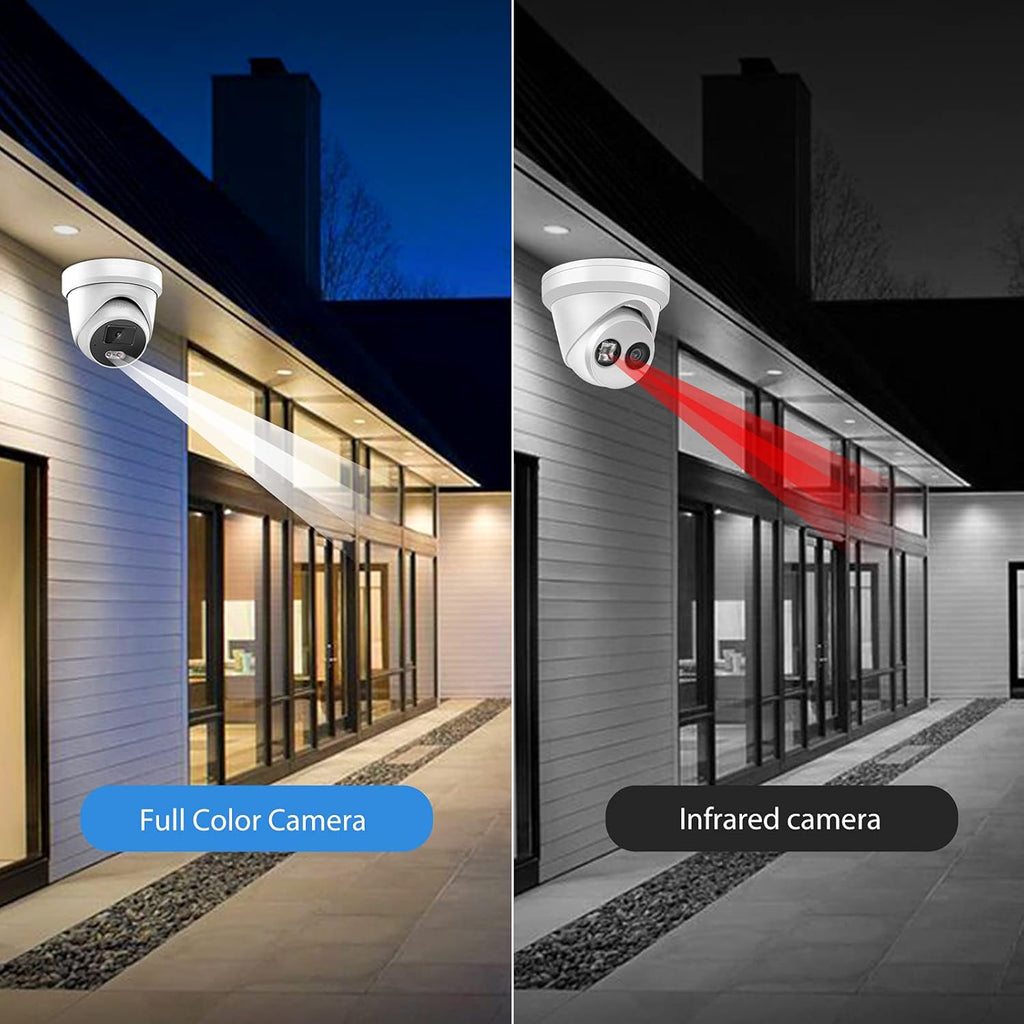 4K POE IP Camera with Built-in Microphone Q85457