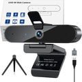 4K Webcam with Microphone, Autofocus, Privacy Cover and Tripod O42576