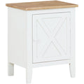White and Brown Accent Cabinet G83850