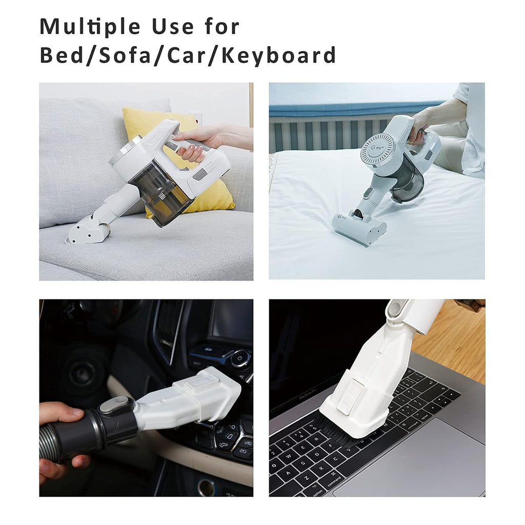 Cordless Pet Vacuum Cleaner with Grooming Brush, Stainless Comb Teeth Shedding Tool Kit J99791