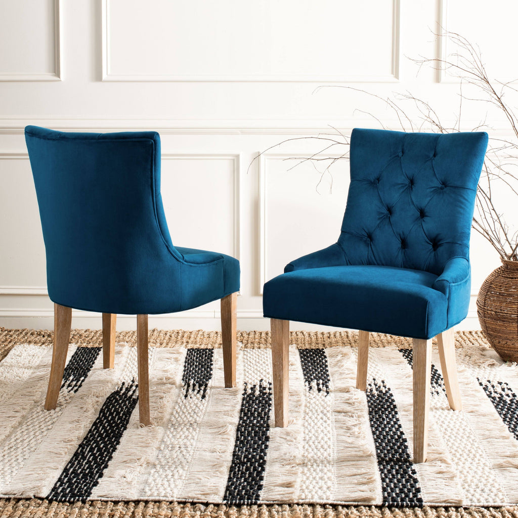Blue Set of 2 Side Chairs C151849