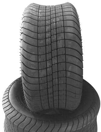 2Pcs Trailer Tubeless Tires Load Range E 10 Ply Bias 205/65-10 N879