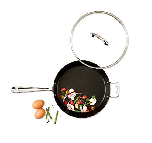 Hard Anodized Nonstick 2 Piece Fry Pan Set 10 12 Inch Cookware Black U659