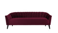 Burgundy Accent Sofa M651