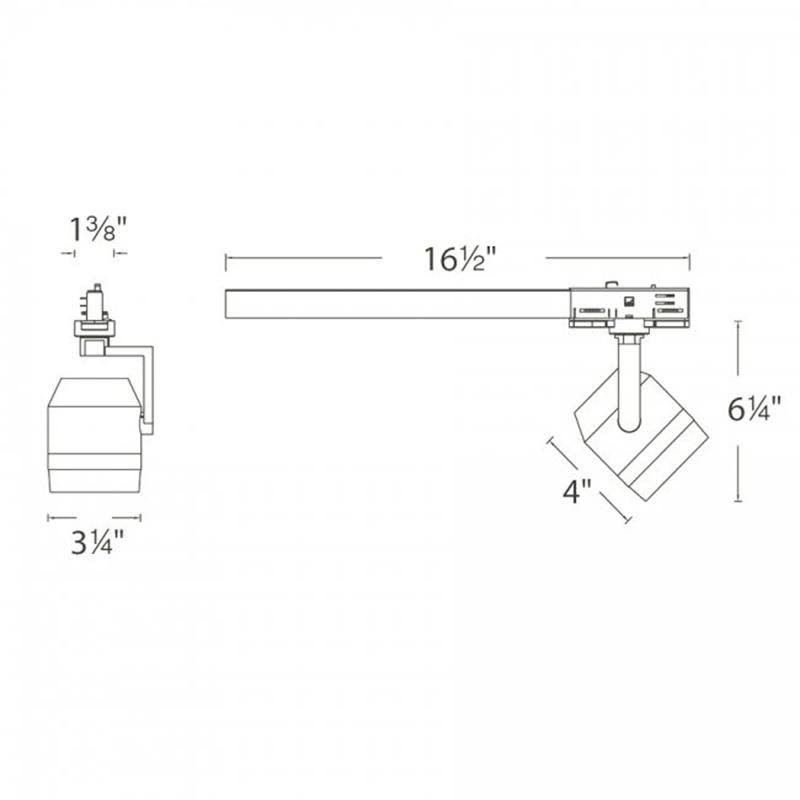 Paloma LED Track Head O81255
