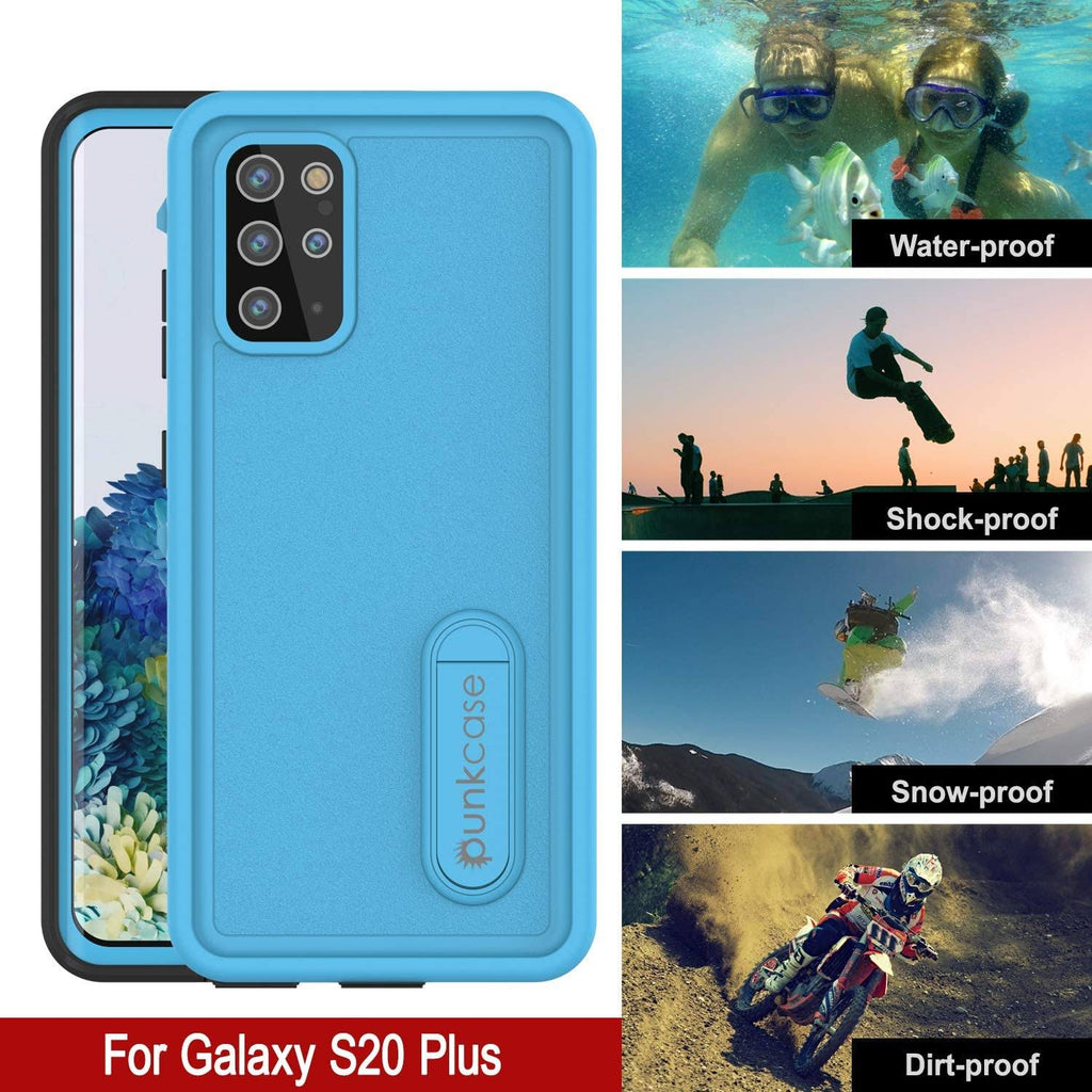Light Blue Waterproof Case for Galaxy S20+ Plus L170784