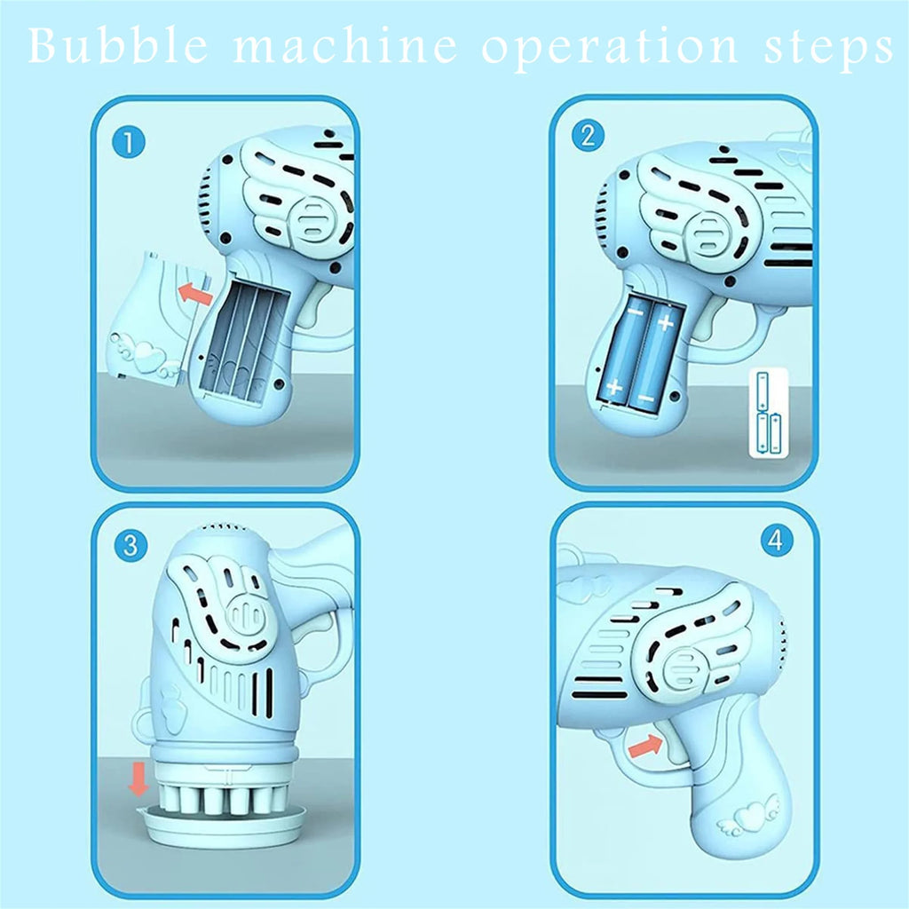 Bubble Gatling Automatic Bubble Blowing Machine T45615
