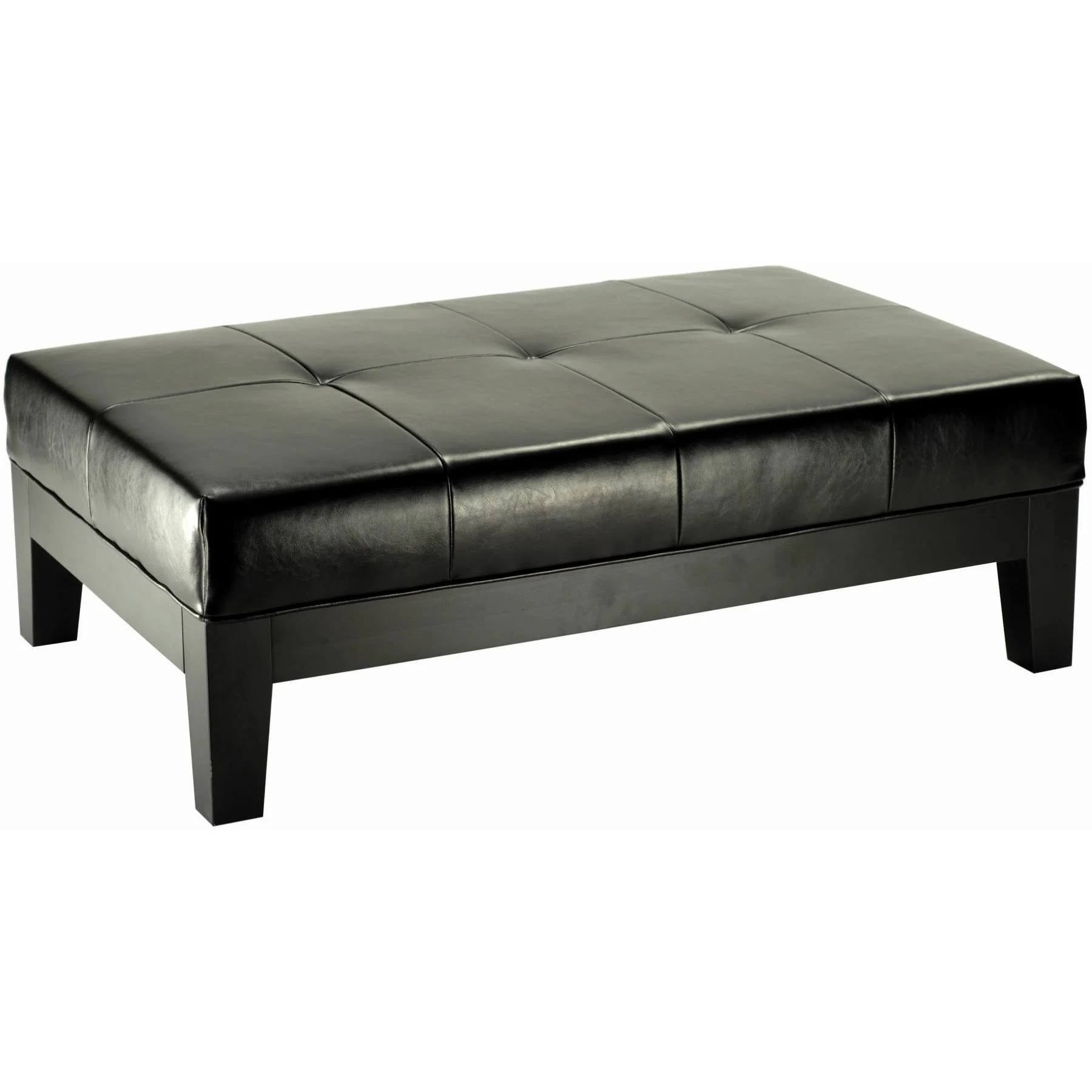 Black Cocktail Ottoman H519