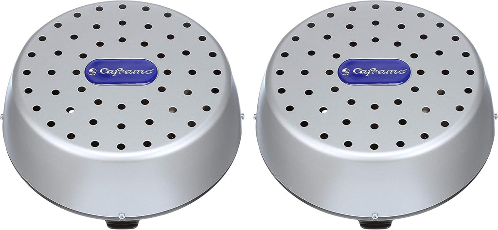 Metallic Dehumidifier and Warm Air Circulator Fan, Pack of 2 N797