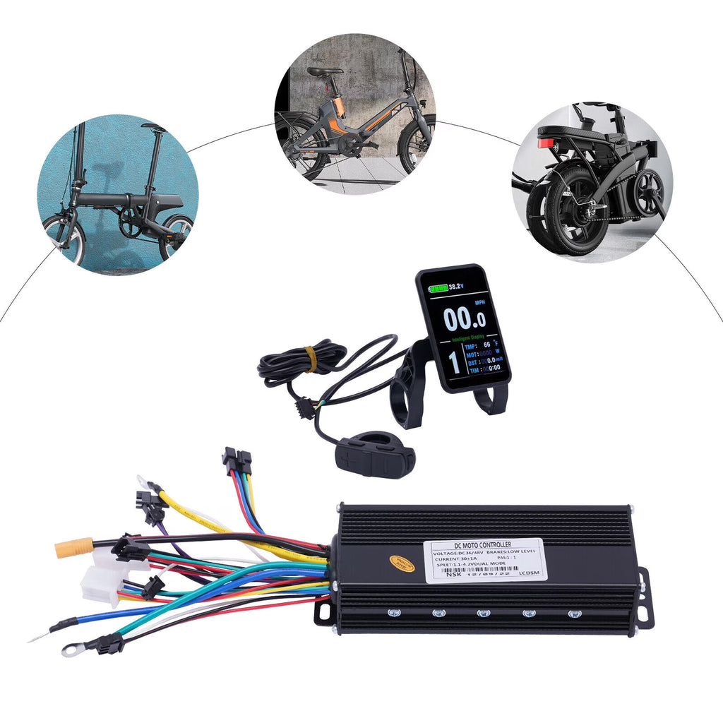 48V 1200W Brushless Controller Kit with LCD Display O55082