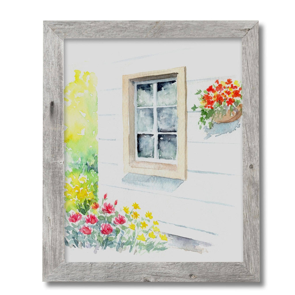 Weathered Grey Reclaimed Wood Frame G129
