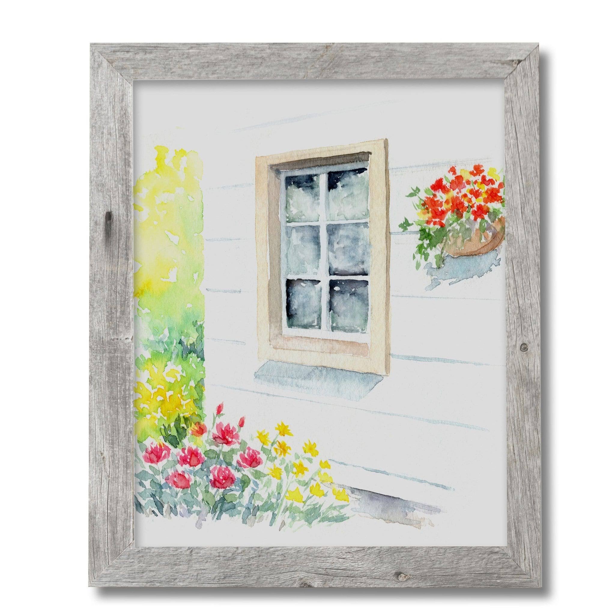 Weathered Grey Reclaimed Wood Frame G129