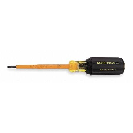 Insulated Screwdriver with 4 in Shank and 3/16 inch Cabinet Tip X968434