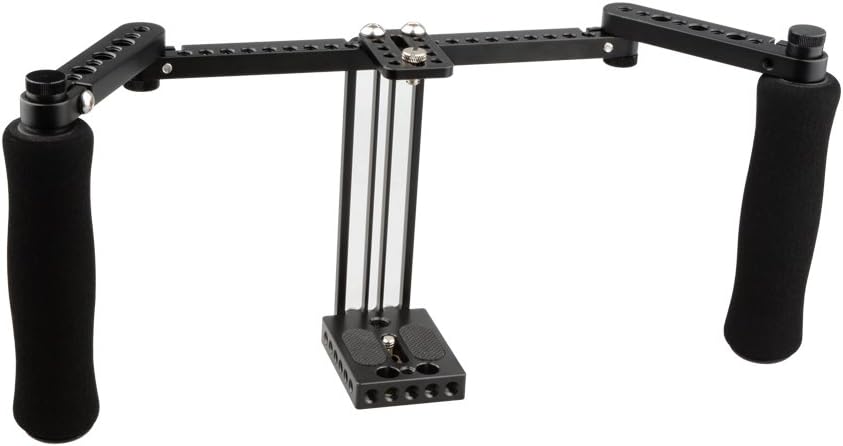Monitor Cage with Adjustable Handles for 5 inch and 7 inch LCD Monitors Pack of 2 T6971