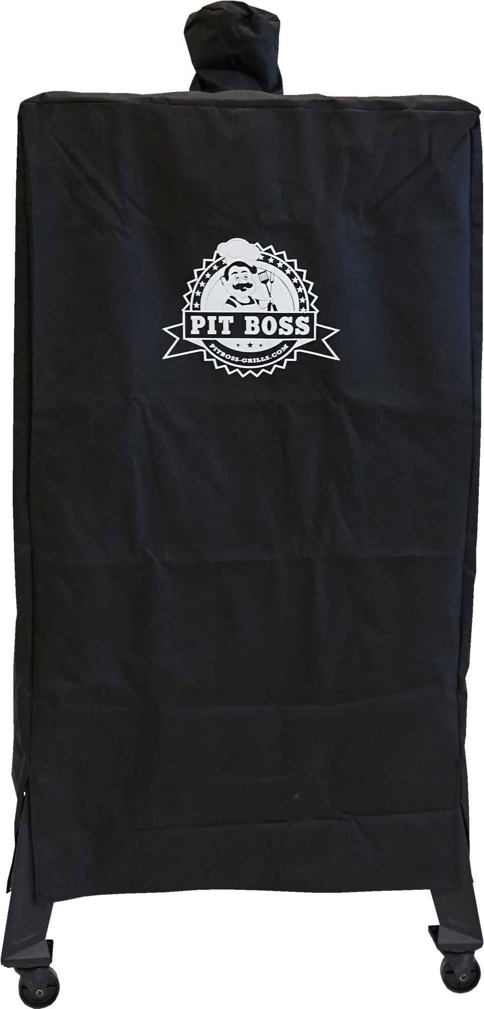 Black Wood Pellet Vertical Smoker Cover R39516