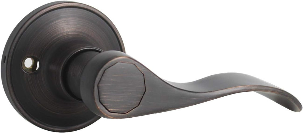 Oil Rubbed Bronze Dummy Door Handles, Right Handed 5 Pack U35941