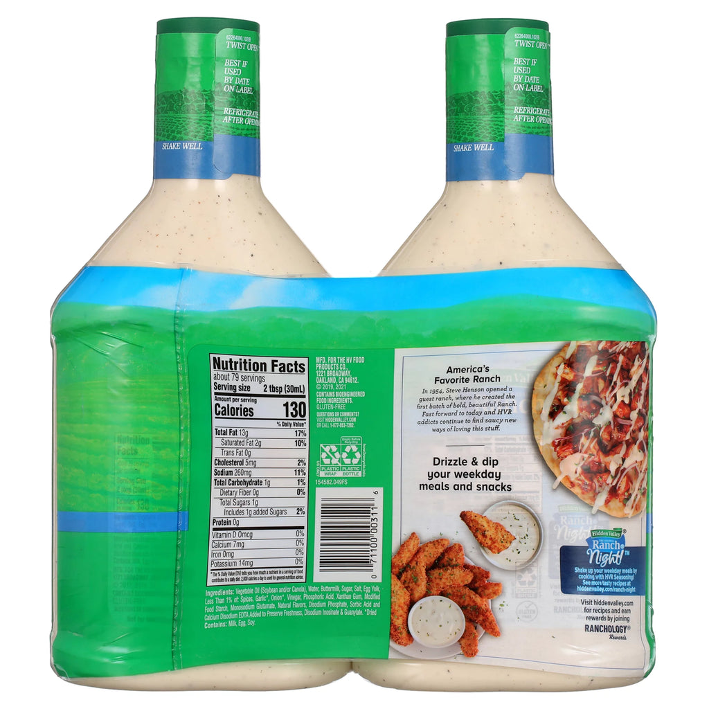 40 fl oz 2 Count Ranch Dressing P9014