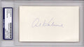 3 x 5 in. Signed Index Card O669