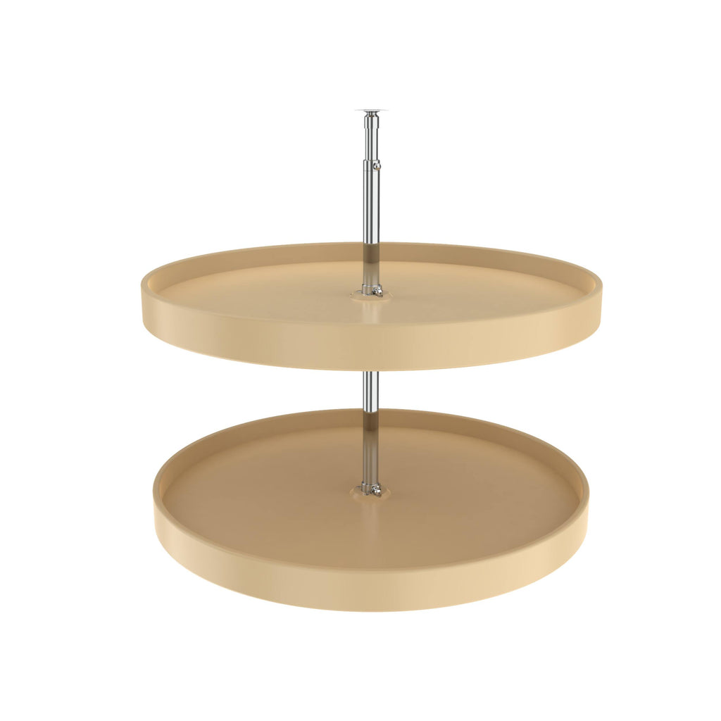 2 Shelf Lazy Susan Almond K2373