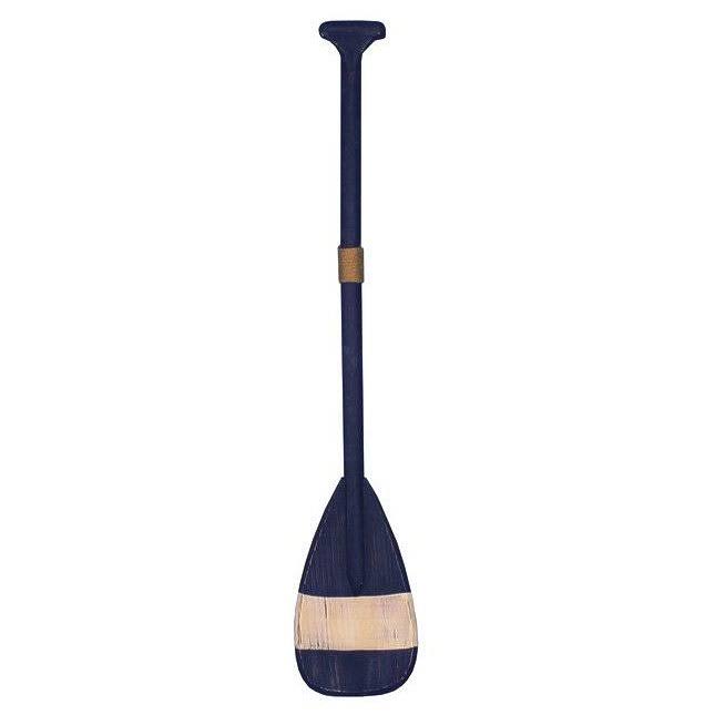 Wooden Decorative Rowing Boat Paddle with Hooks, 36x22 Y4842