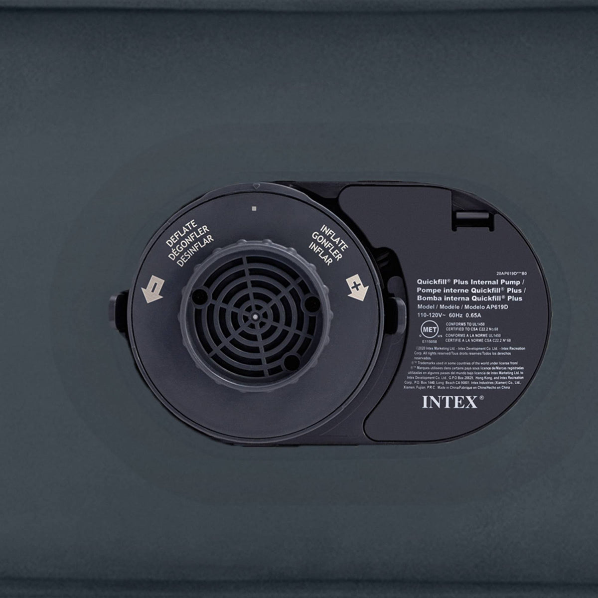 Queen Airbed with Built in Pump J176