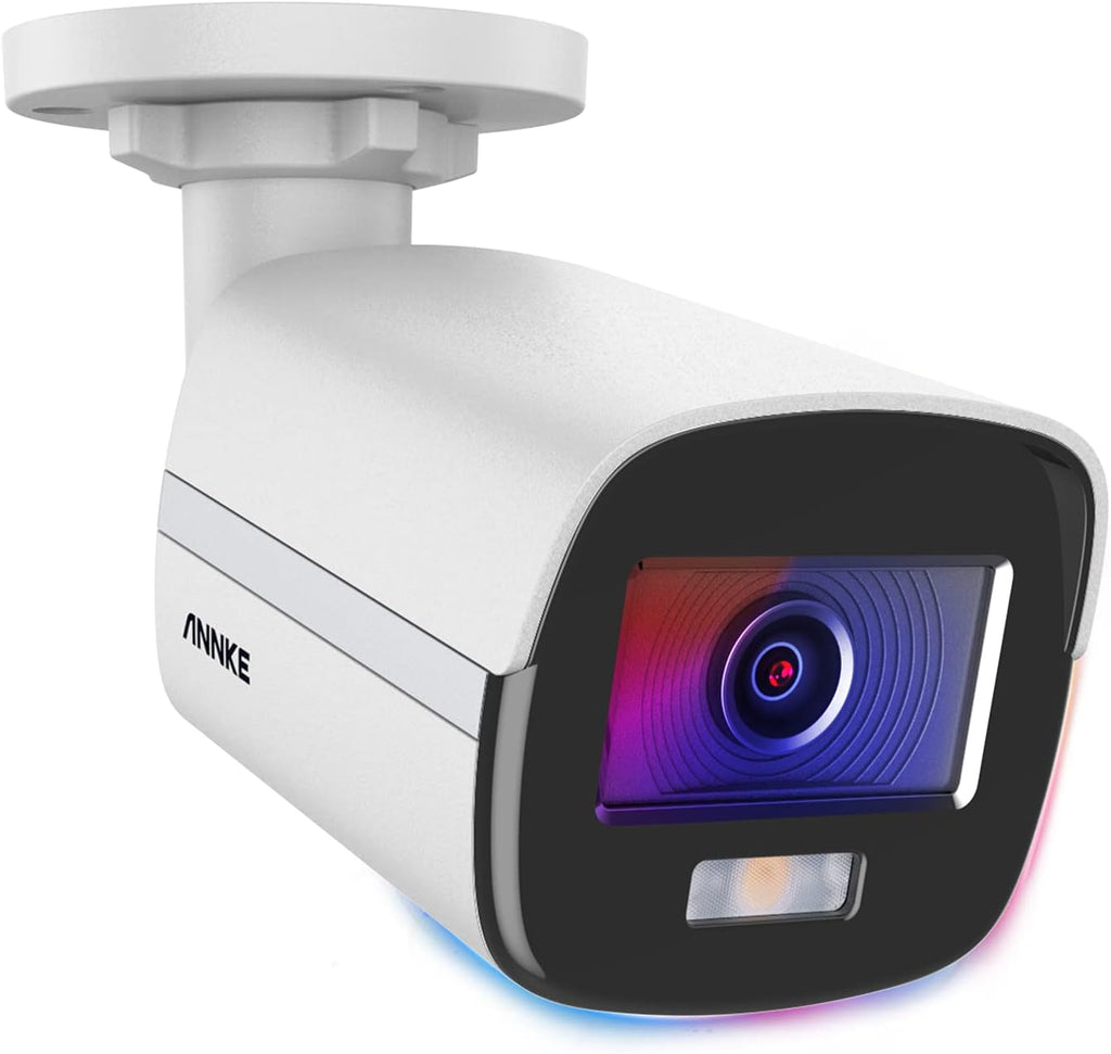 4MP Full Color Night Vision PoE IP Security Camera with Metal Housing E2478