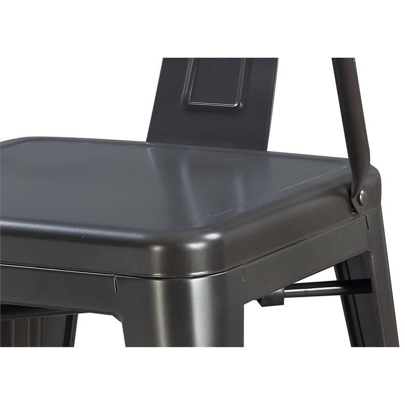 Charcoal Arm Chair Set of 2 C191370