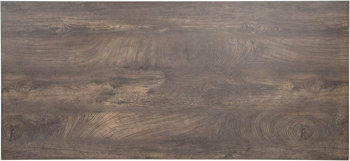 One-Piece Table Top for Electric Standing Desk, Rustic Brown A483