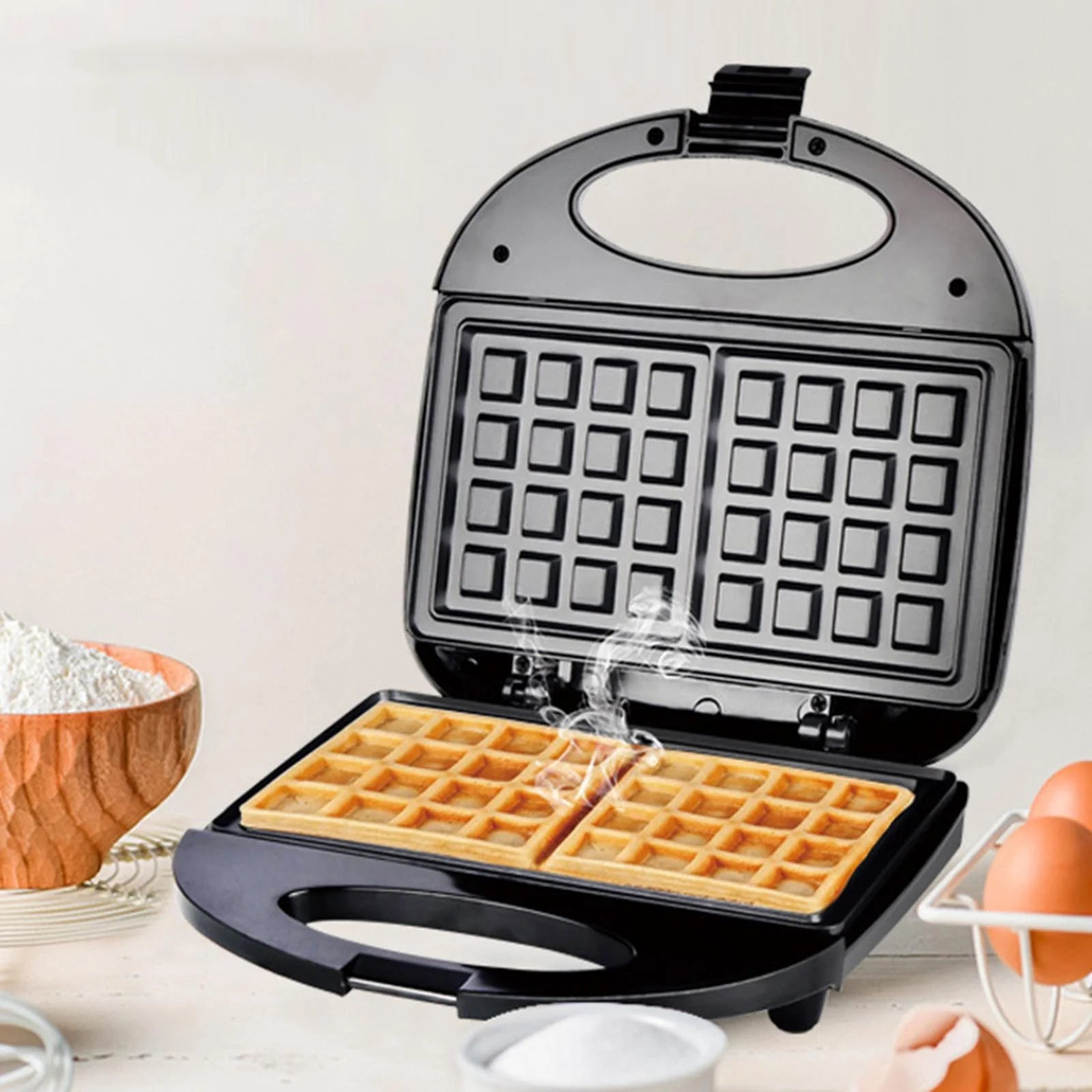 Nonstick Electric Waffle Maker O406