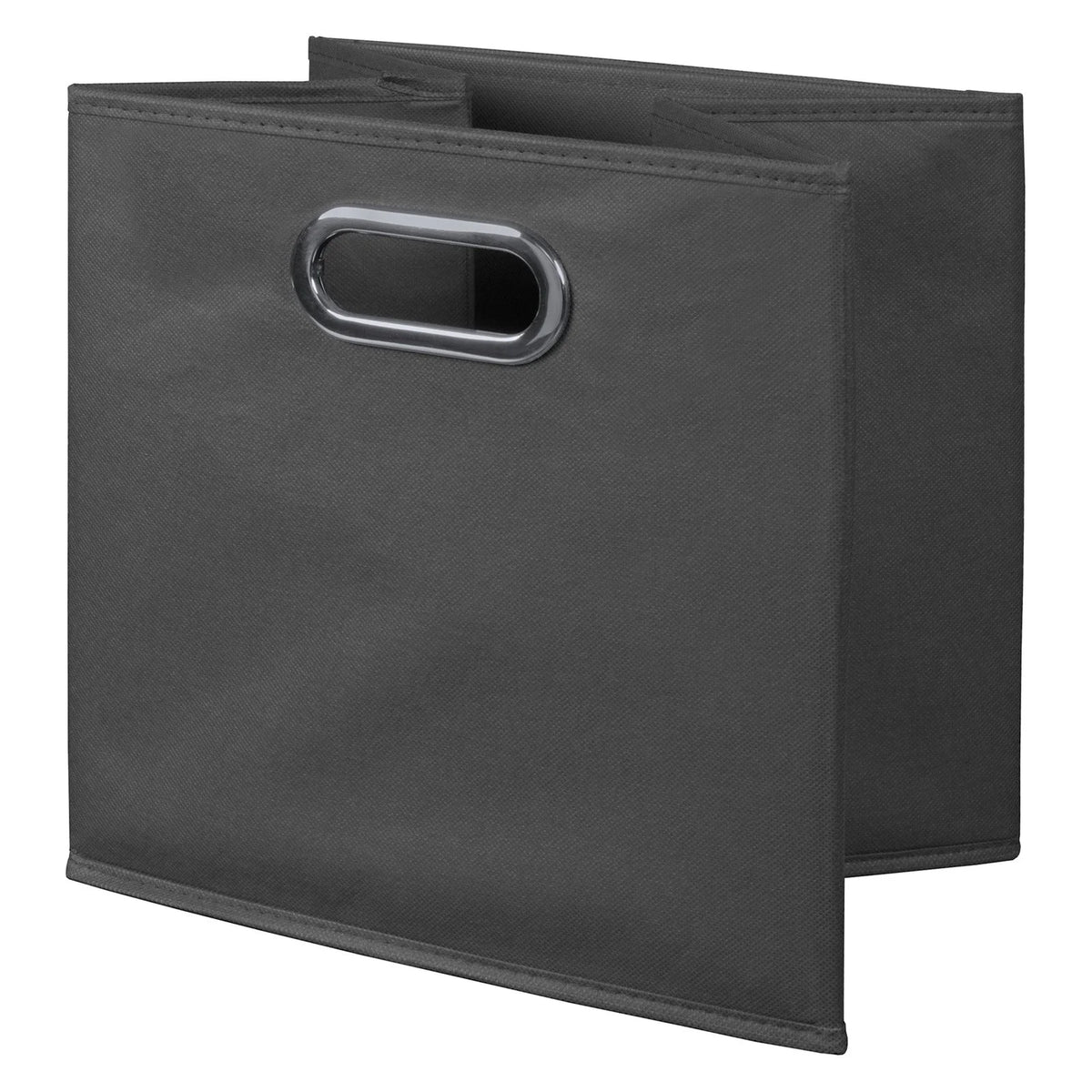 White Storage Sets with Foldable Fabric Storage Bins T792
