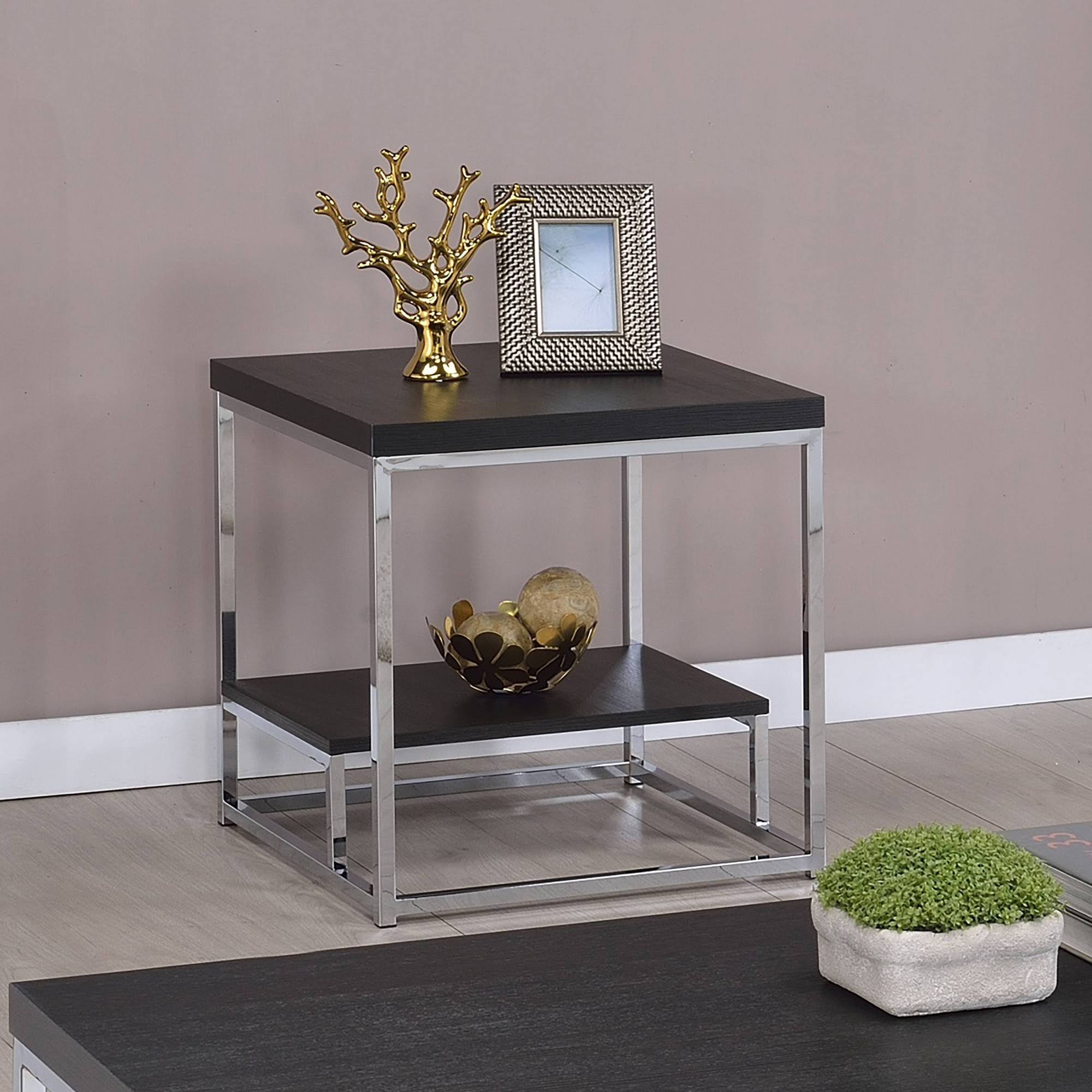 Cappuccino End Table T40781