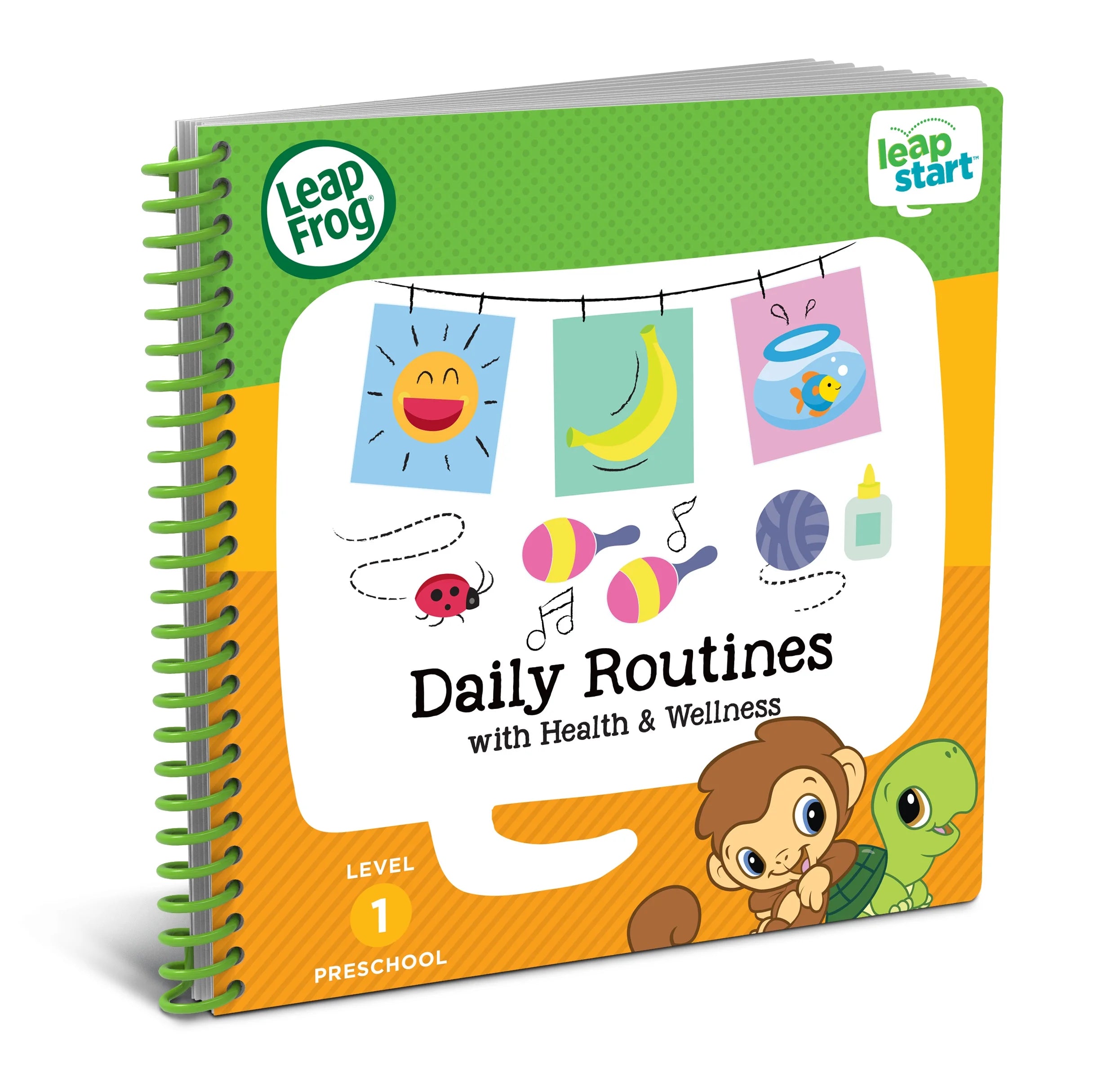 Preschool Daily Routines Activity Learning Book F8387
