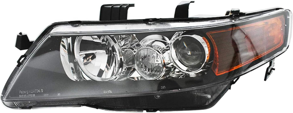 Black Projector Headlight Assembly Replacement Driver & Passenger Side Z830