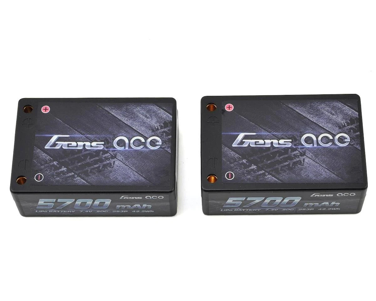5700mAh 7.4V 50C 2S3P Hardcase Lipo Battery Pack N999