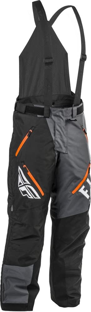 Black X-Large Snowmobile Pant Bib S28624