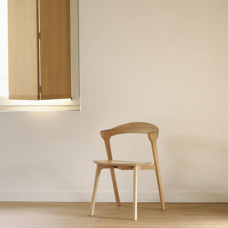 Oak Black Bok Dining Chair Q8429