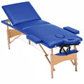 Royal Blue Oversized Portable Folding Massage Table X979