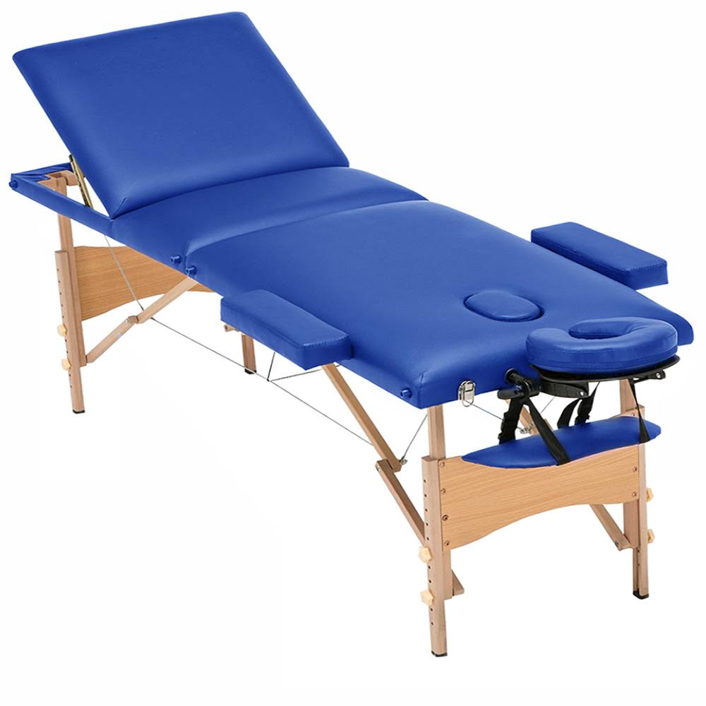Royal Blue Oversized Portable Folding Massage Table X979