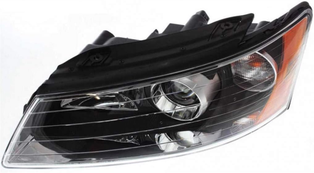 Headlight Assembly for Hyundai Sonata 2006 07, Pair R2537