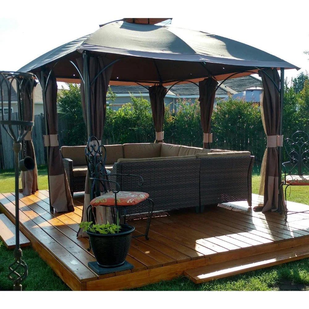 Replacement Canopy and Netting for Six Post Gazebo G60329