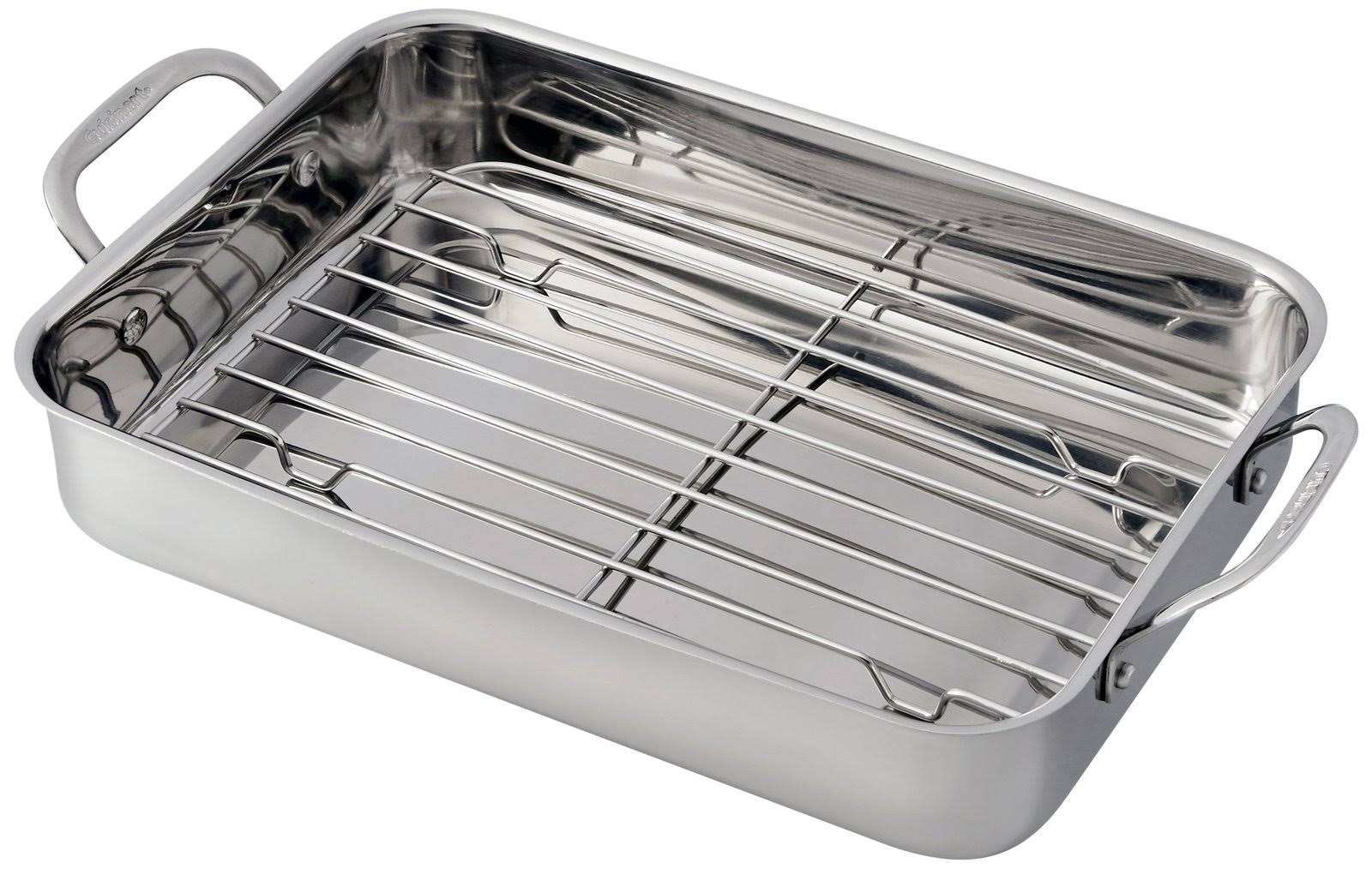 Lasagna Pan with Stainless Roasting Rack S9439