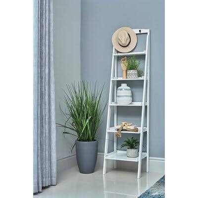 Solid Wood Ladder Bookcase I60525